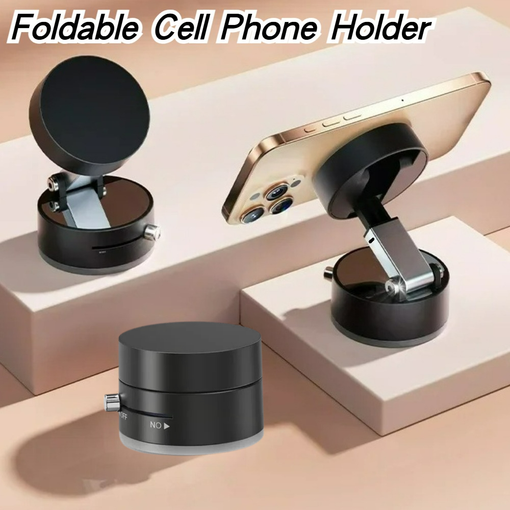 Phone Accessories Usa - ที่วางสูญญากาศแม่เหล็กประสิทธิภาพสูงขาตั้งโทรศัพท์สากลแบบพับได้สําหรับรถเดสก์ท็อปห้องน้ําอุปกรณ์กีฬากลางแจ้ง