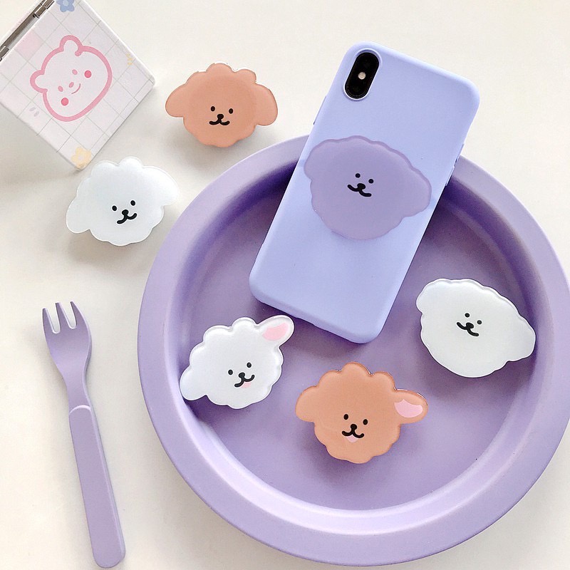 Pop Socket Grip - ที่จับโทรศัพท์น่ารัก Griptok ที่วางโทรศัพท์มือถือ แหวนจับนิ้วสำหรับ iPhone Samsung