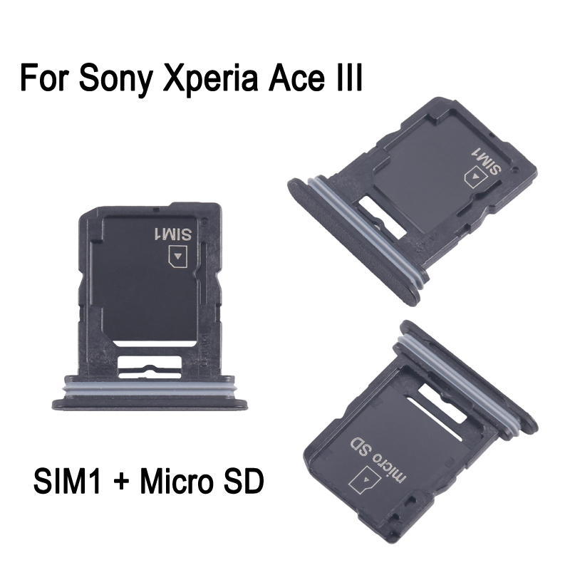 Micro Sd Card - ถาดซิมการ์ดสําหรับโทรศัพท์ Sony Xperia Ace III, SIM1