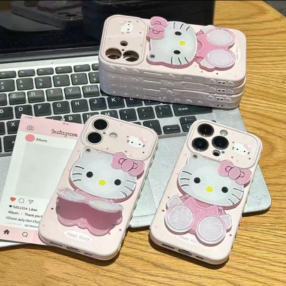 Phone Accessories Box Set - เคสโทรศัพท์ลายการ์ตูนอนิเมะสุดสร้างสรรค์ สำหรับ iPhone 17 16 15