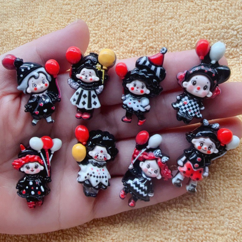 Phone Accessories Diy - ลูกโป่งโจ๊กเกอร์ 12 ชิ้น ของเล่นเด็กทำมือ DIY เคสโทรศัพท์แบบเจลครีม