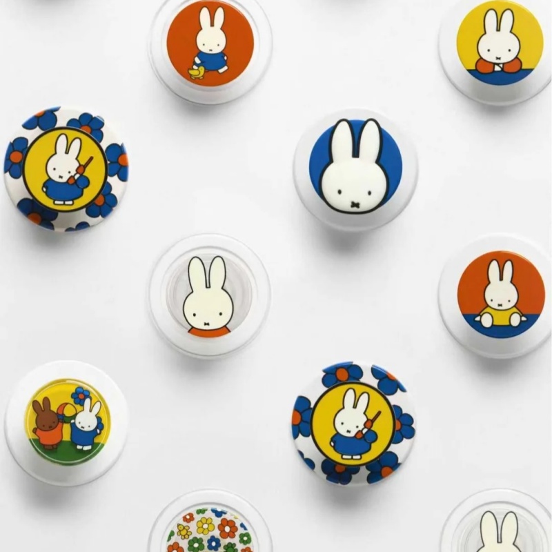 ซีรีส์คอลแลบ Miffy ที่จับโทรศั - Pop Socket Grip บทวิจารณ์และราคา