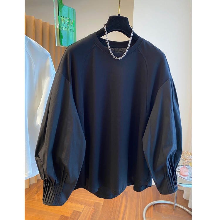 เสื้อสเวตเชิ้ตผ้าฝ้ายสีขาวทรงห - Phone Accessories On Top บทวิจารณ์และราคา