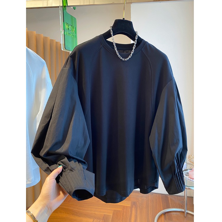 เสื้อสเวตเชิ้ตผ้าฝ้ายสีขาวทรงห - Phone Accessories On Top บทวิจารณ์และราคา