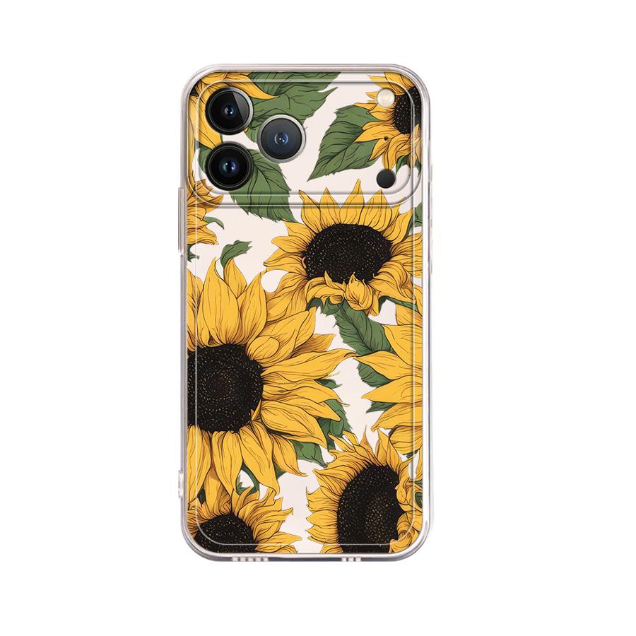 เคสลายดอกทานตะวันน่ารักสำหรับ  - Phone Accessories Kiosk บทวิจารณ์และราคา