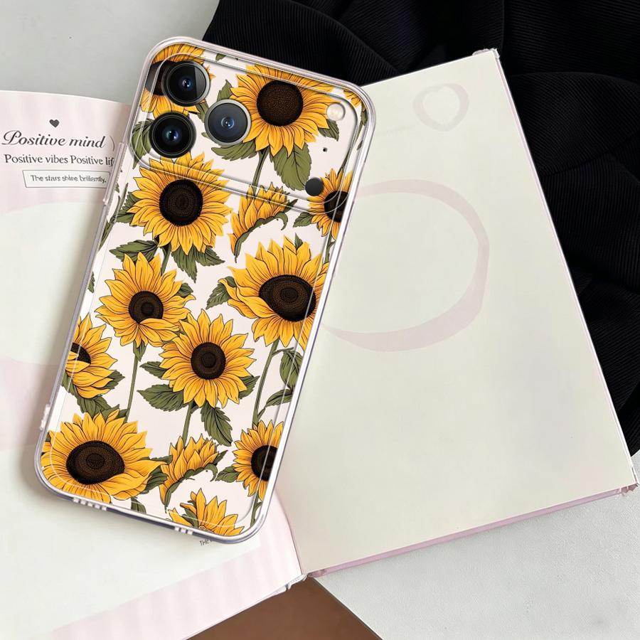 เคสลายดอกทานตะวันน่ารักสำหรับ  - Phone Accessories Kiosk บทวิจารณ์และราคา