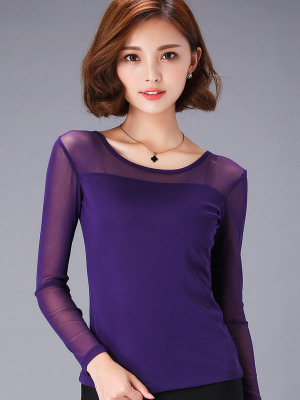 เสื้อผู้หญิงผ้าลูกไม้ยืดหยุ่น  - Phone Accessories On Top บทวิจารณ์และราคา