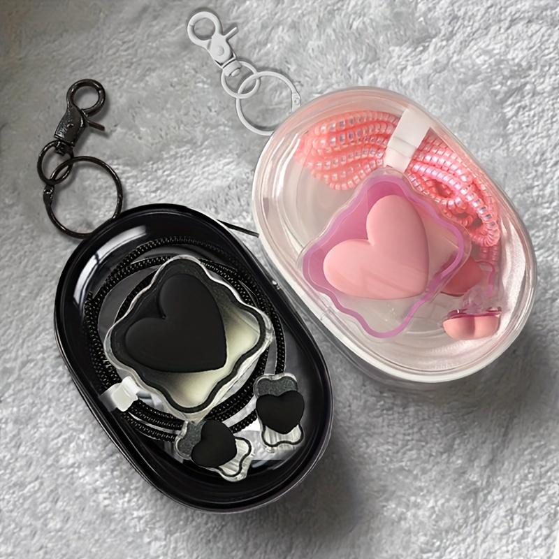 6 ชิ้น/ชุด ฝาครอบหัวชาร์จรูปหั - Phone Accessories Box Set บทวิจารณ์และราคา