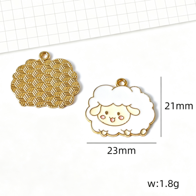 จี้รูปสัตว์น่ารักการ์ตูน 10 ชิ - Phone Accessories Diy บทวิจารณ์และราคา