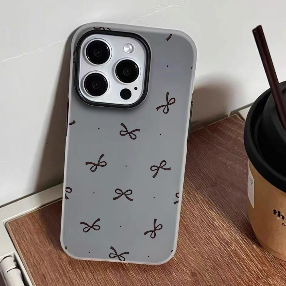 เคสโทรศัพท์ลายโบว์น่ารักลายจุด - Phone Accessories Kiosk บทวิจารณ์และราคา