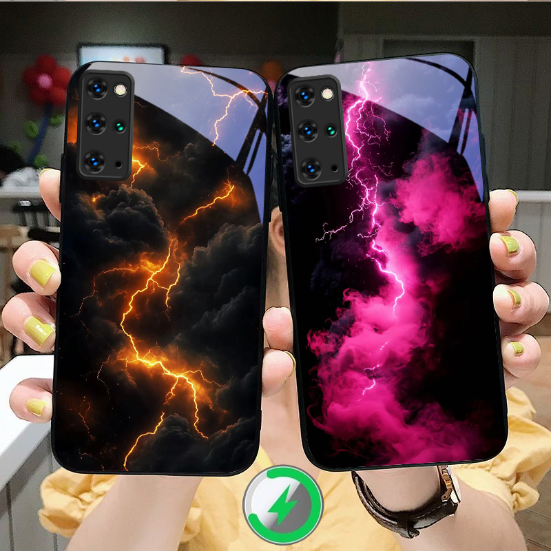 สายฟ้าสีแดงลึกลับสำหรับซัมซุง  - Phone Accessories Red บทวิจารณ์และราคา