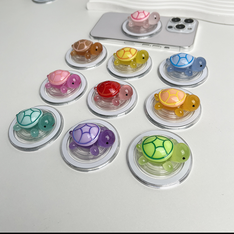 1PC Glow-in-the-Dark เต่าผู้ถื - Pop Socket Grip บทวิจารณ์และราคา